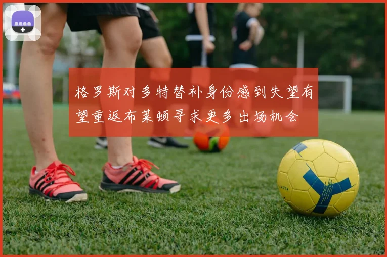 格罗斯对多特替补身份感到失望有望重返布莱顿寻求更多出场机会